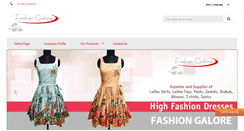 Desktop Screenshot of fashiongalore.co